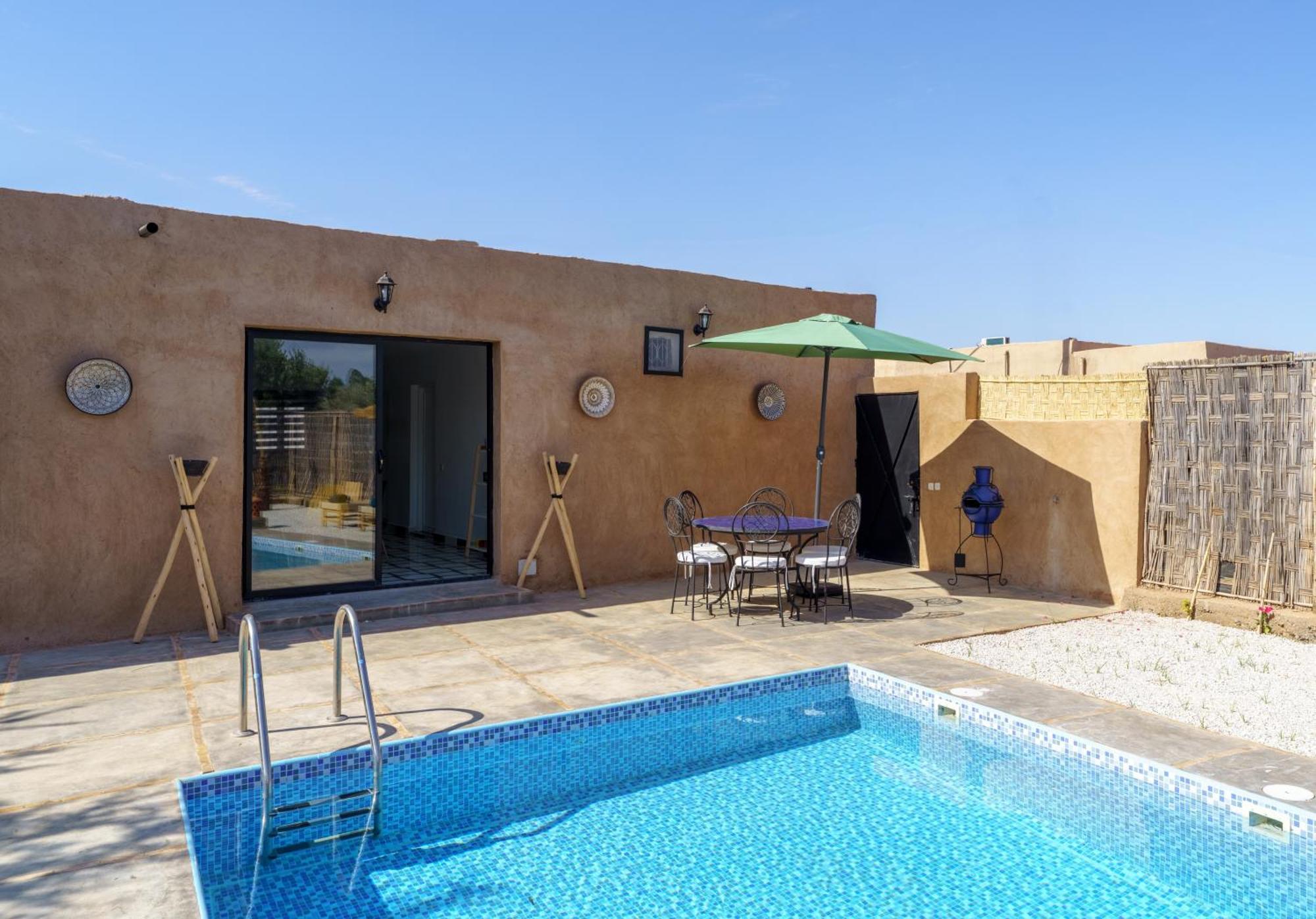 Modern Loft 10 Min To City Center - Private Pool Villa Marrakesh Eksteriør bilde